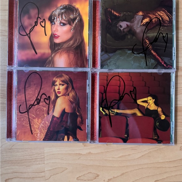 Other - Signed Taylor Swift CD Collection Set of 4